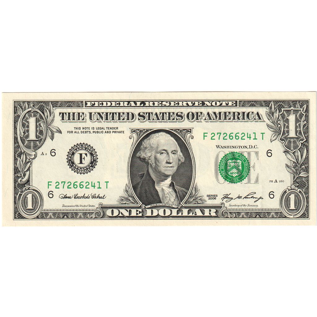 Spojené státy, 
  
  1 dolar, 
  
  UNC(65–70)