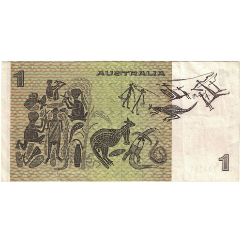 Bankovka, 
  
  Austrálie, 
  
  1 dolar