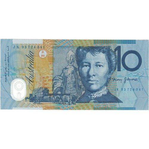 Austrálie, 
  
  10 dolarů, 
  
  EF(40-45)