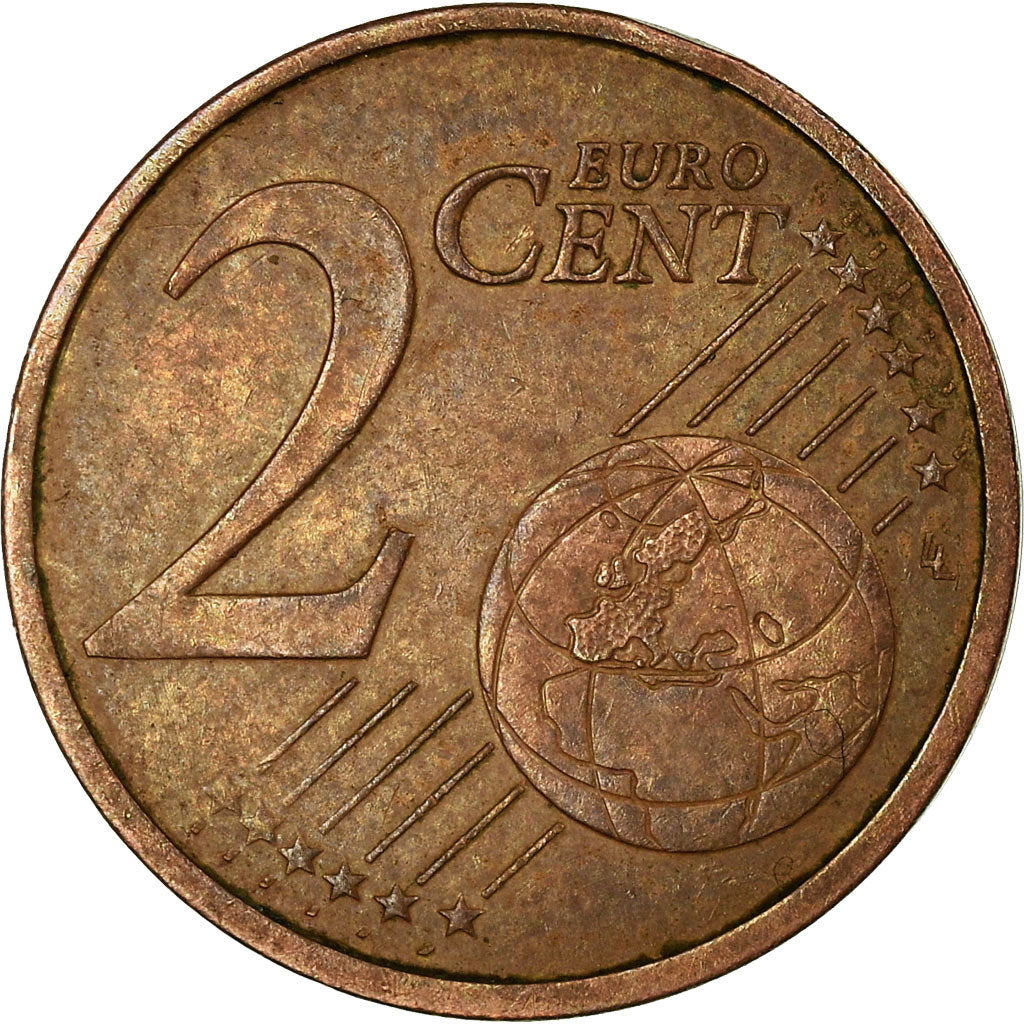eurozóna, 
  
  2 euro centy, 
  
  Dvojité zpátečky