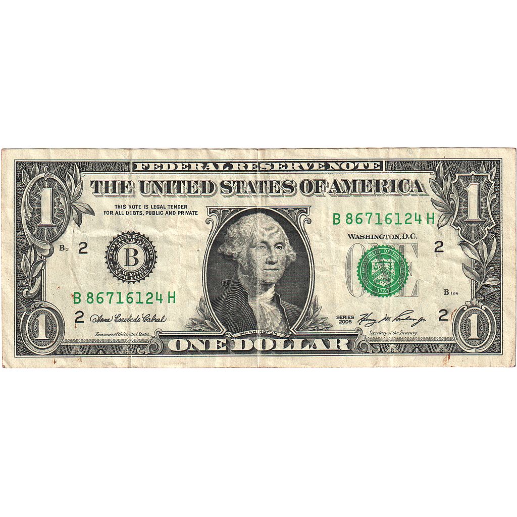 Spojené státy, 
  
  1 dolar, 
  
  VF(20-25)