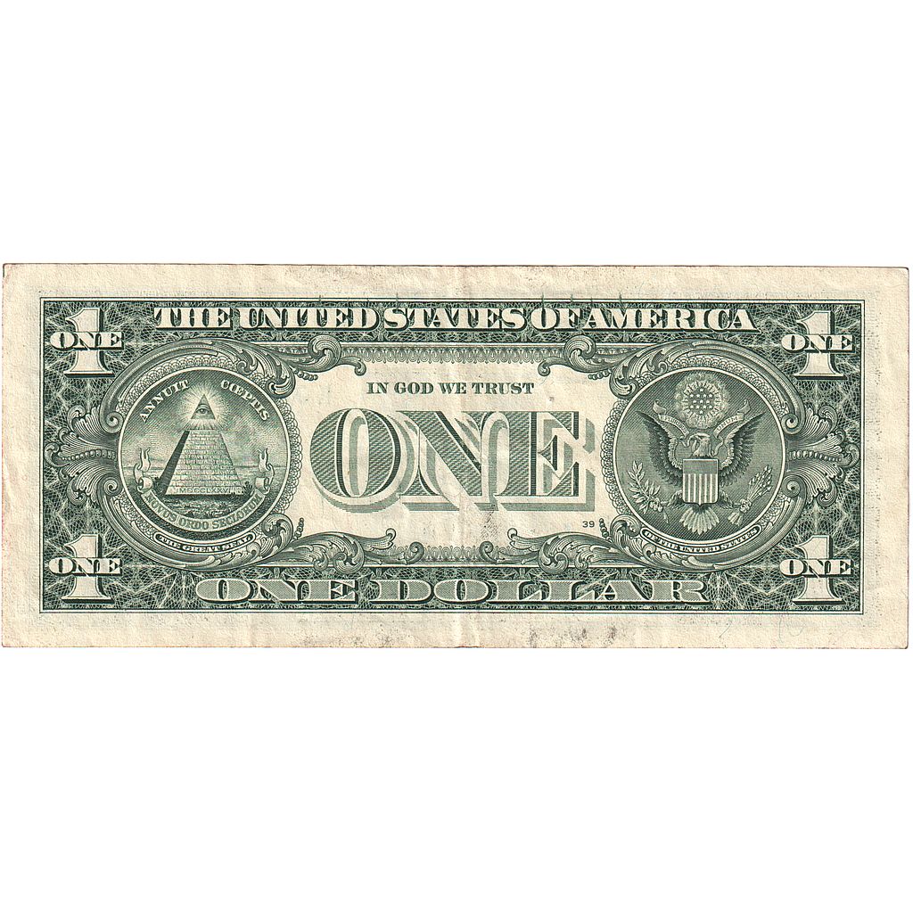 Spojené státy, 
  
  1 dolar, 
  
  VF(30-35)