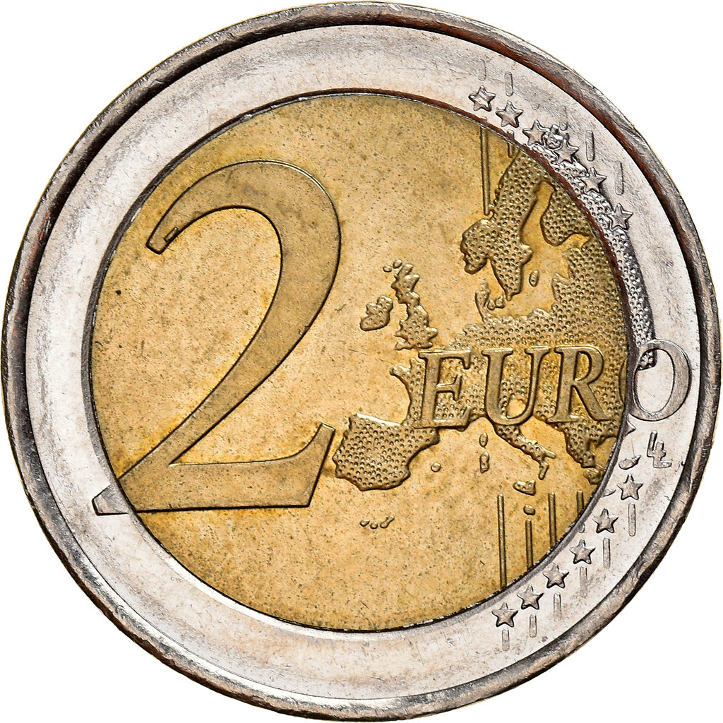Německo, 
  
  2 eura, 
  
  2008