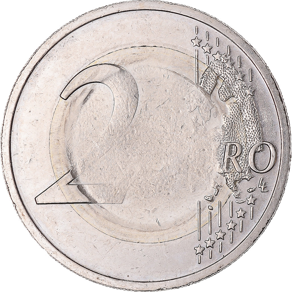Německo, 
  
  2 eura, 
  
  Sársko